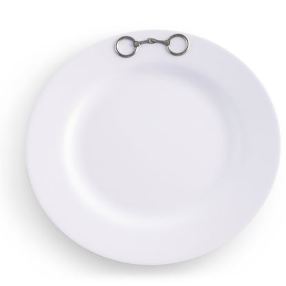 Equestrian Bit Melamine Lunch Plates - Set of 4