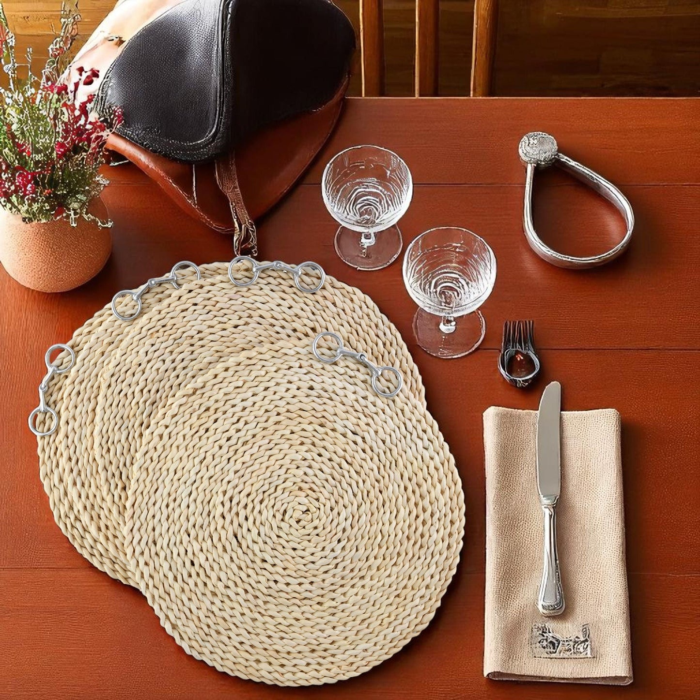 Equestrian Placemats - set of 4