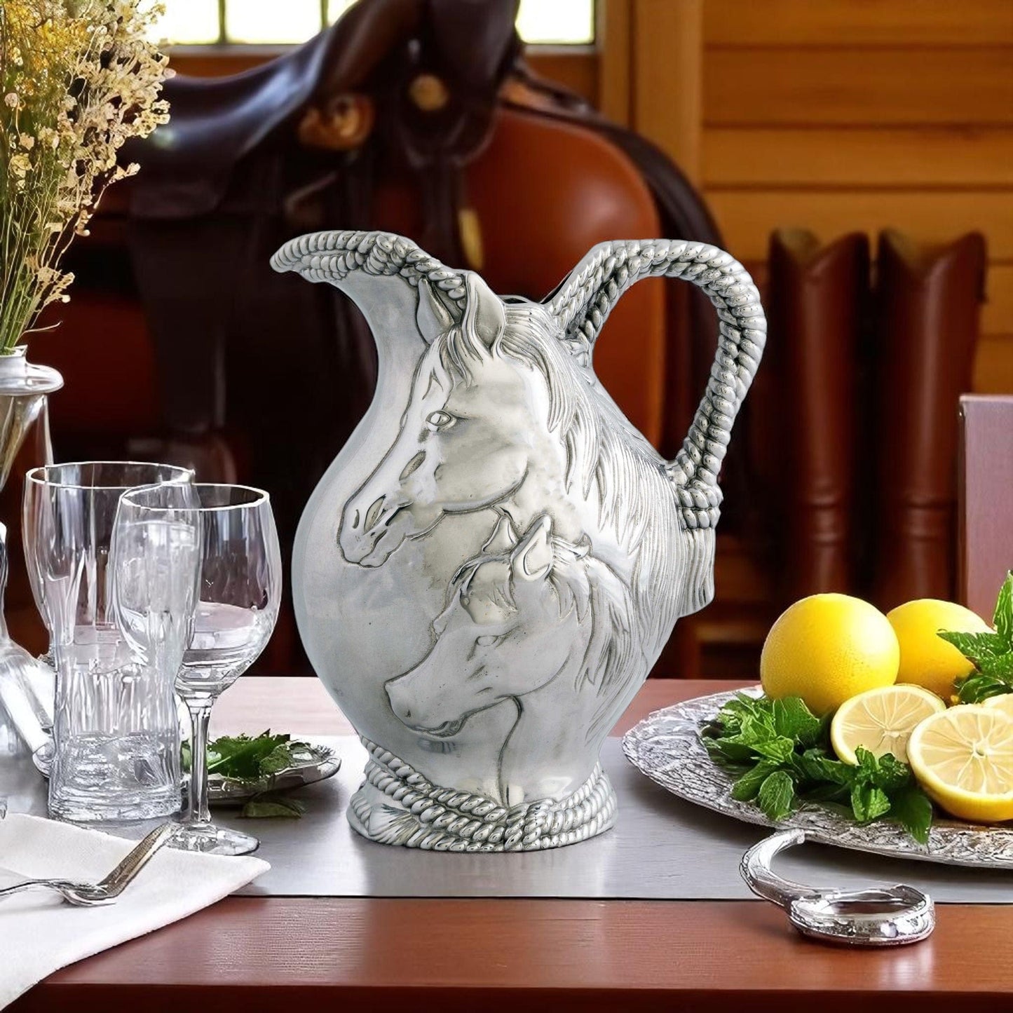 Horse and Rope Pitcher