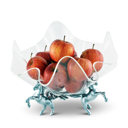 Horse Stand Acrylic Bowl 11