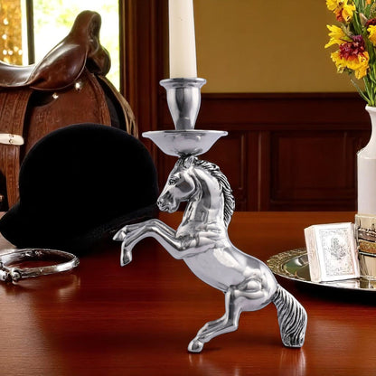 Rearing Horse Candlestick