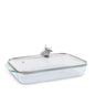 Bull / Steer Lid with Pyrex 3 quart Baking Dish