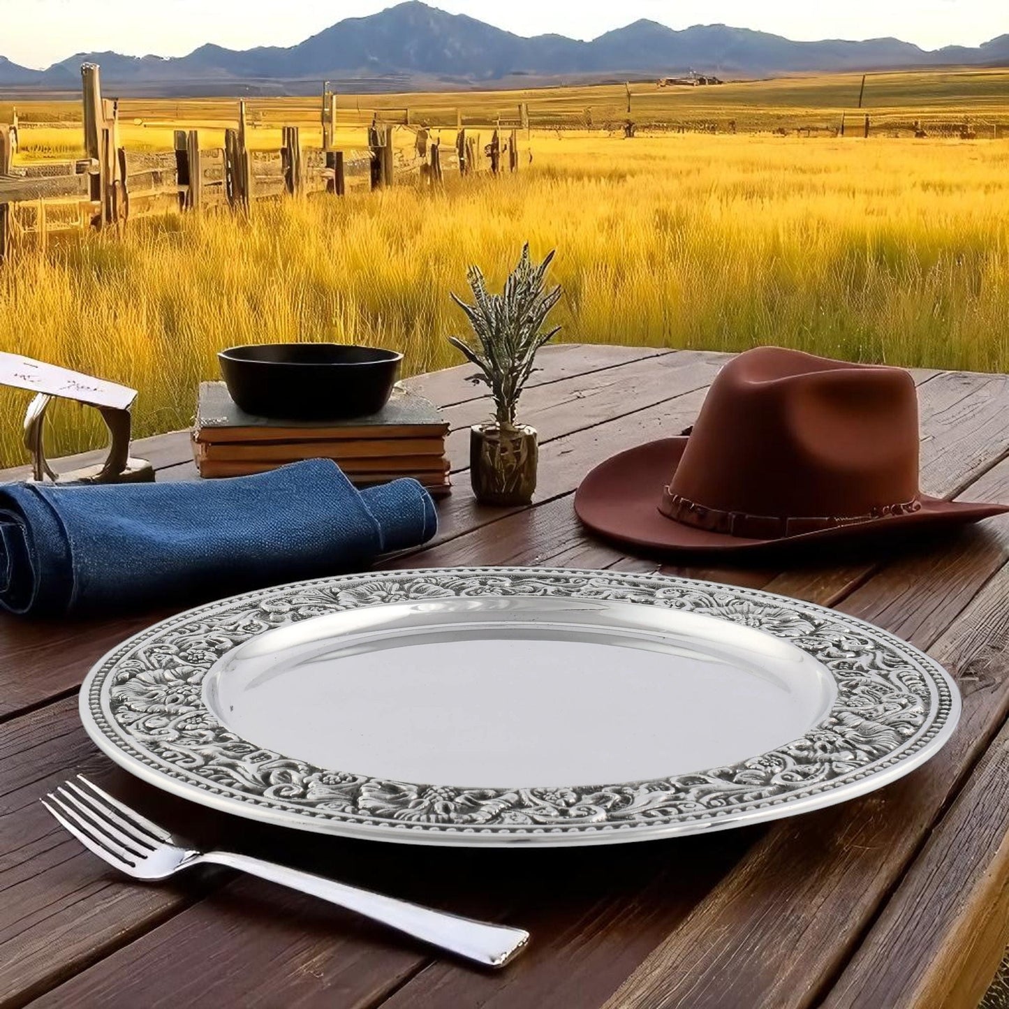 Charger / Overplate - Concho