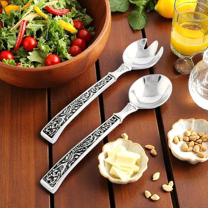 Concho Pattern Serving Set