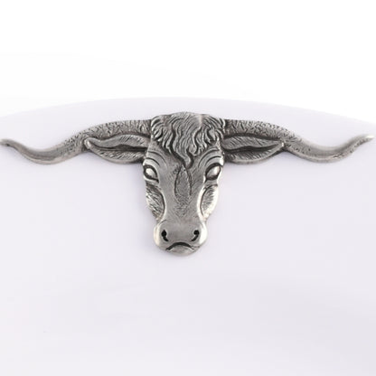 Longhorn Melamine Lunch Plates - Set of 4