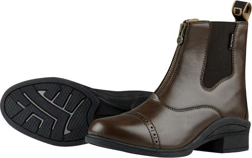 Dublin Altitude Zip Paddock Boots Childs Brown