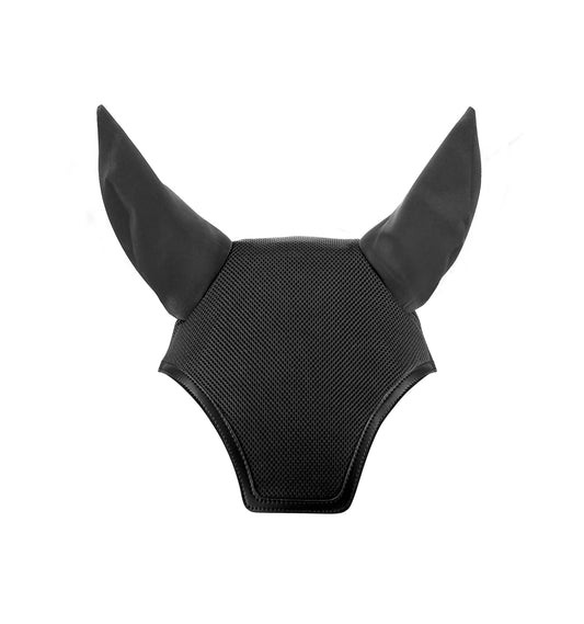 Equifit Ear Bonnet Black/Black Trim