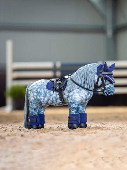 LeMieux Toy Pony Bandages Ink Blue