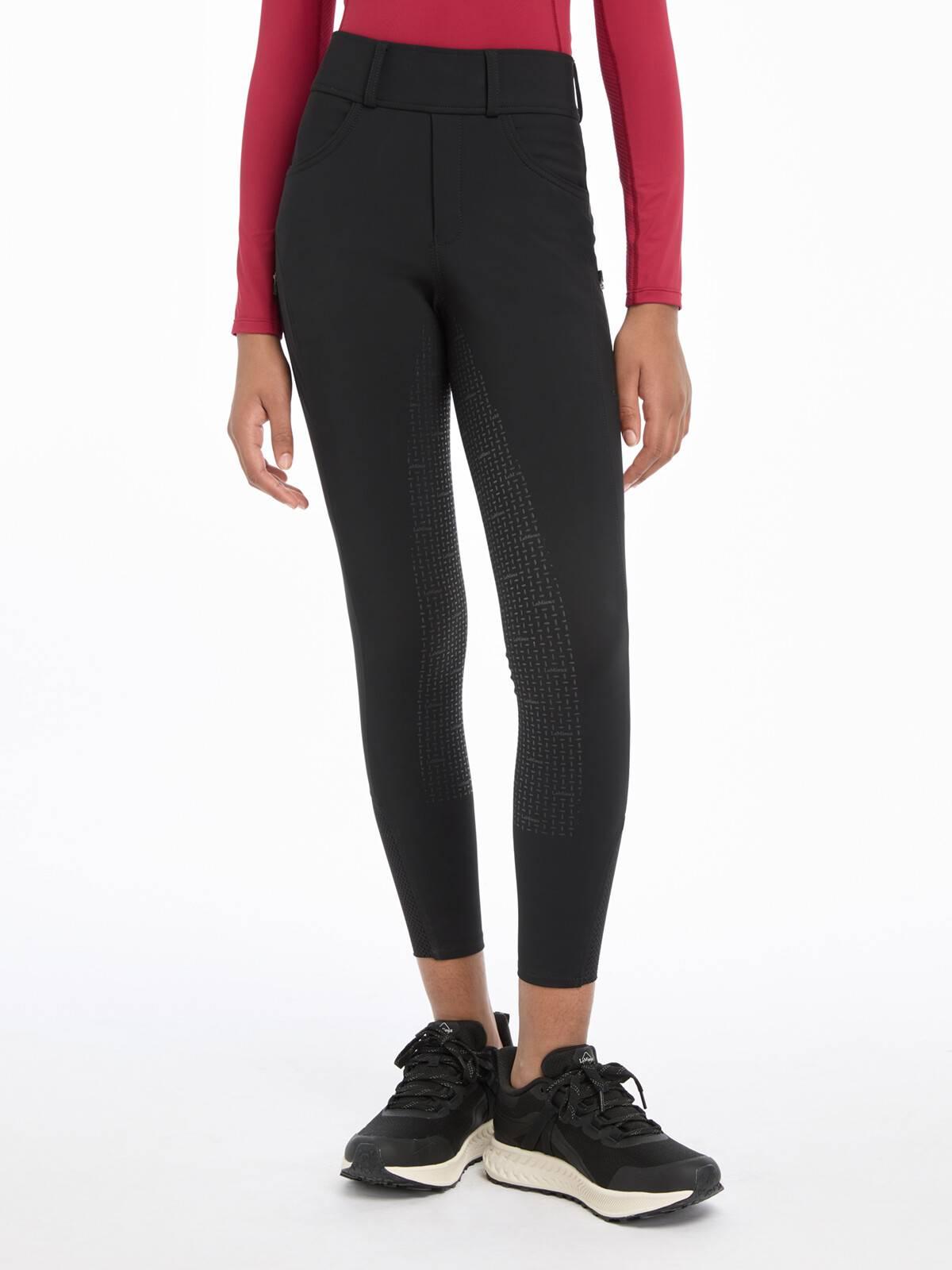 LeMieux Young Rider Ella Brushed Breggings Black