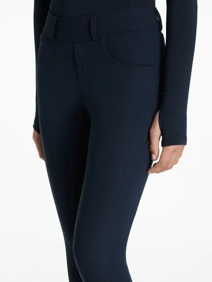 LeMieux Young Rider Ella Brushed Breggings Navy