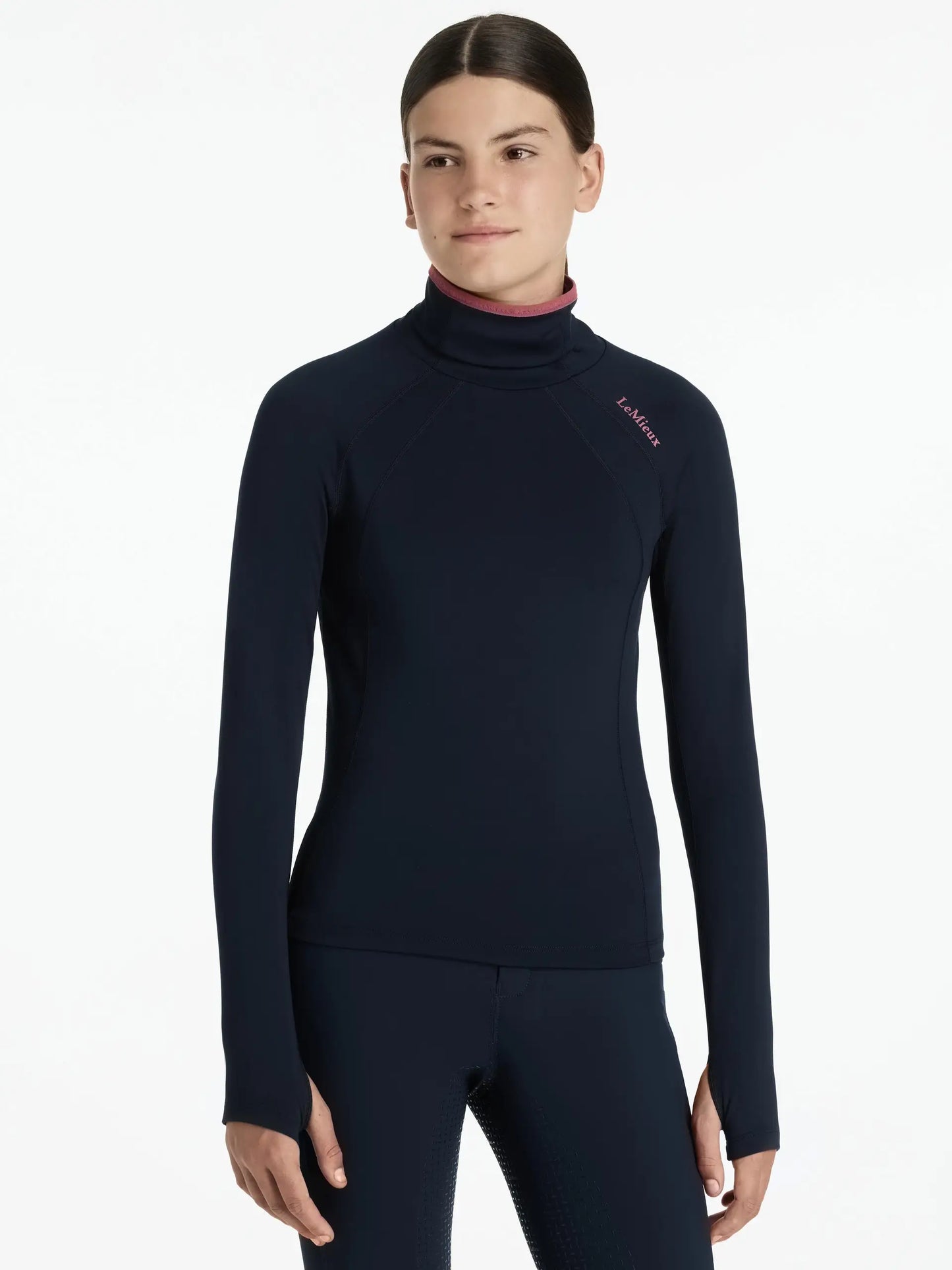 LeMieux Young Rider Savannah Snood Base Layer Navy