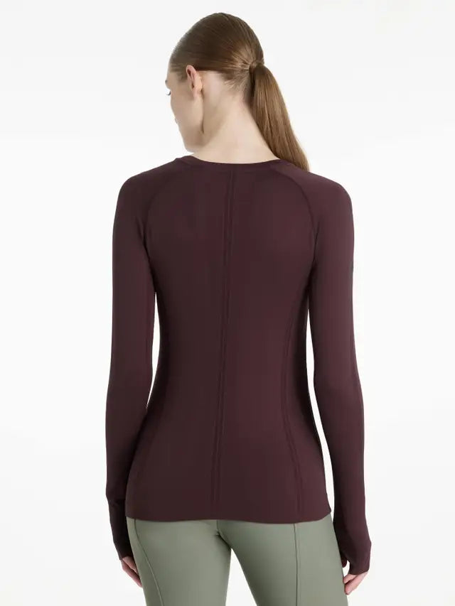 Britney Seamless Long Sleeve Damson
