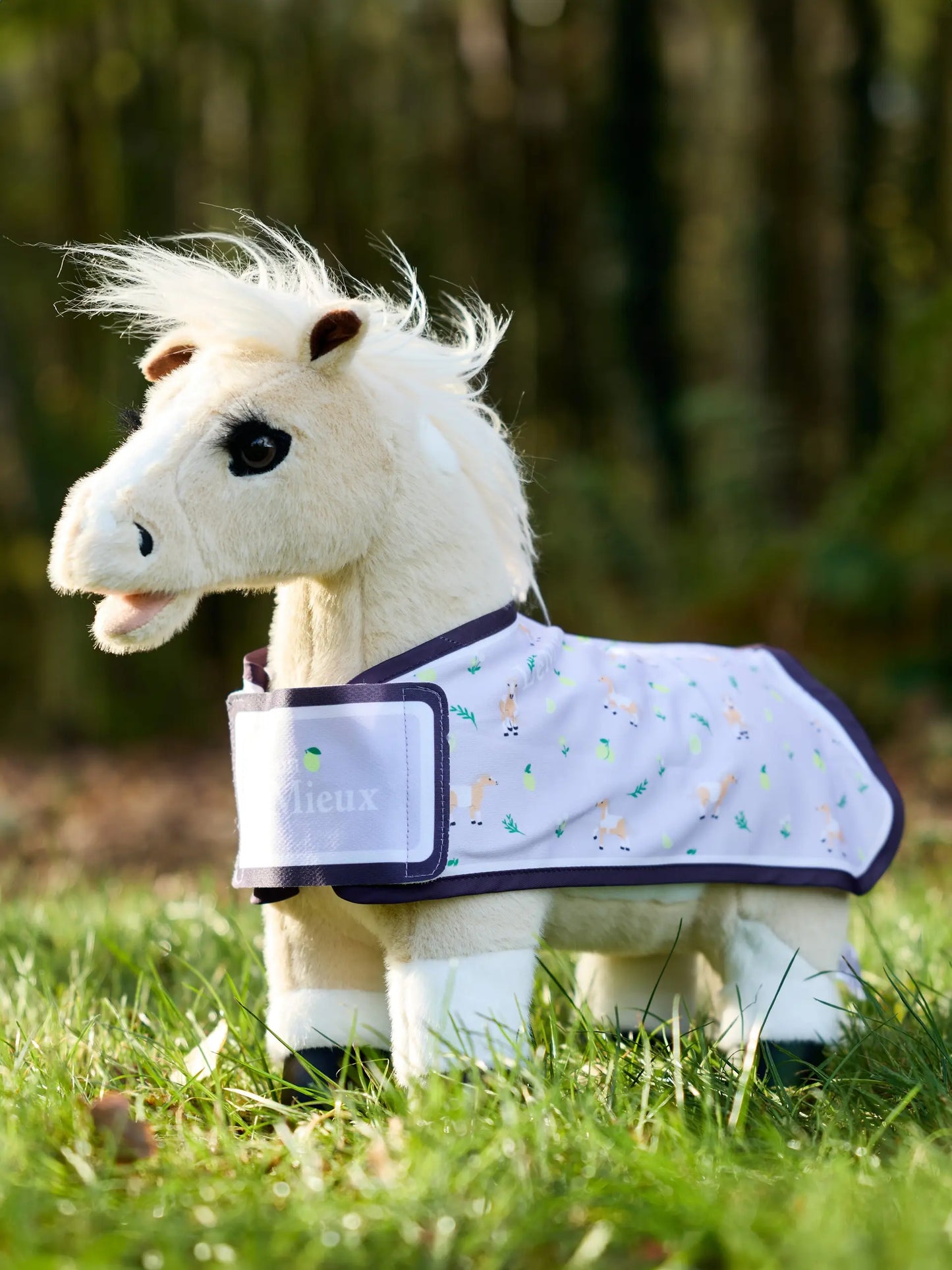 LeMieux Toy Pony Lemon Printed Blanket Lilac