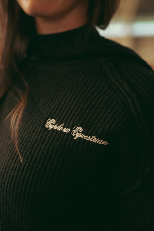 Euphoric Equestrian Silo Knit Black