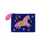 Pink Pony Small Beaded Pouch
