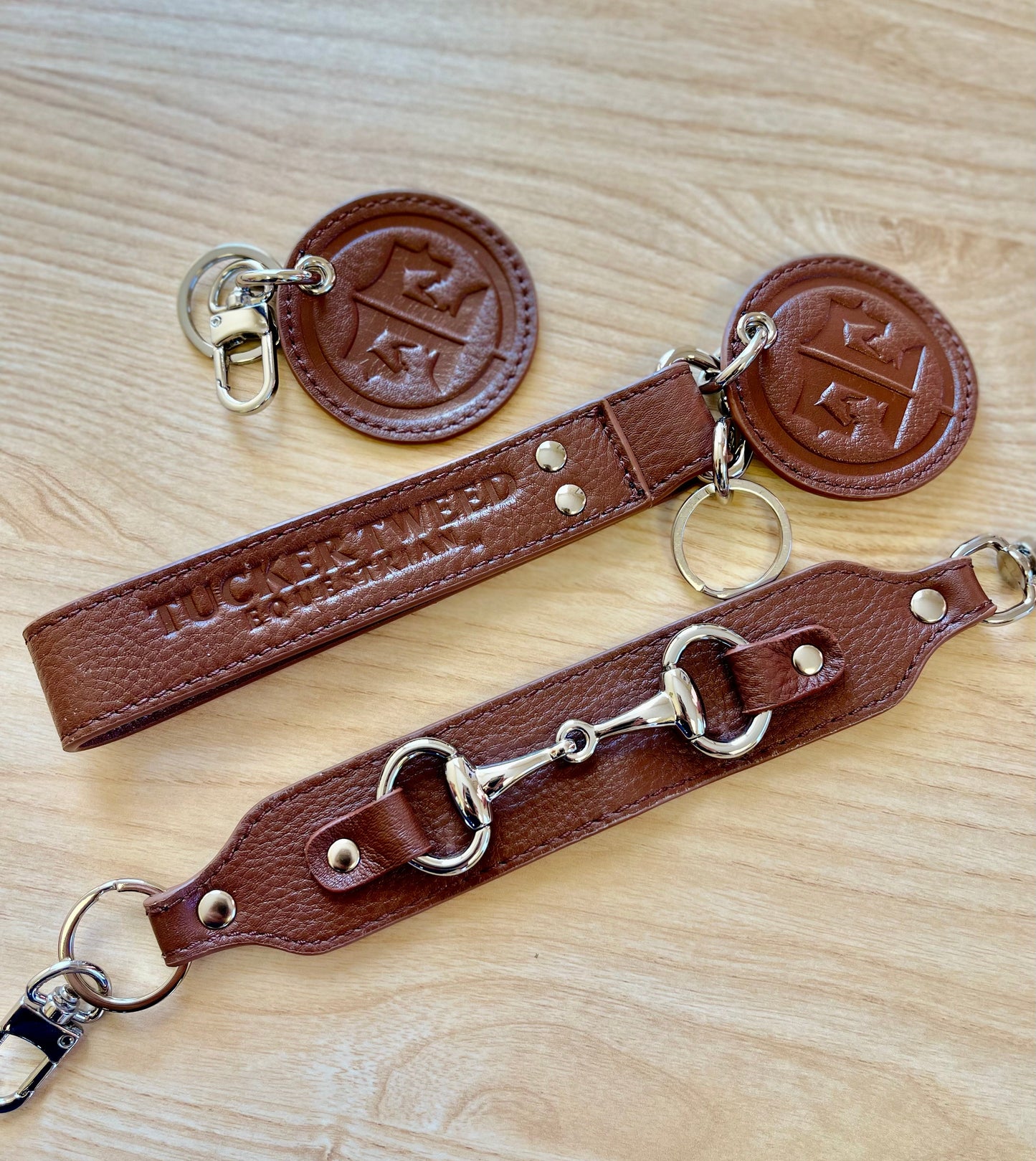 Tucker Tweed Loop Keychain