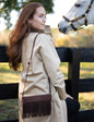 Wellington Wristlet Dark Chocolate Fringe LIMITED EDITION